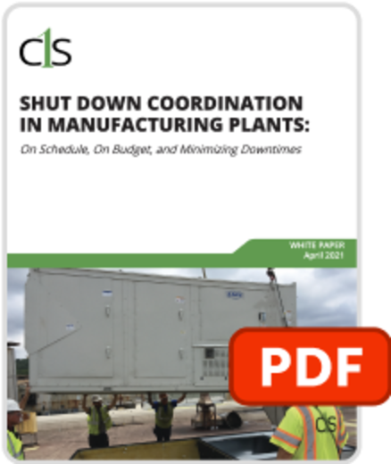 Shutdown Coordination White Paper